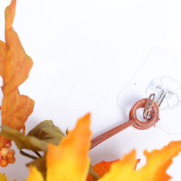 Living and Home Garland with Maple Leaves 180cm - Size: 10 x 180 x 10cm - Orange - Wilko - thumbnail 6