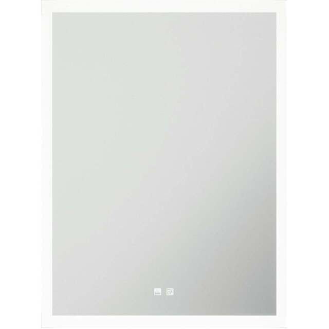 Sorrelis Marlow Tunable LED Mirror 80 x 60cm - Size: 60 x 80 x 2.8cm - Multi - Wilko - image 1
