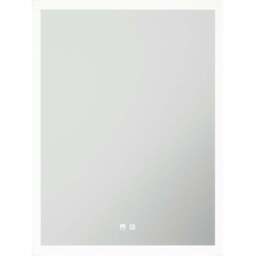 Sorrelis Marlow Tunable LED Mirror 80 x 60cm - Size: 60 x 80 x 2.8cm - Multi - Wilko - thumbnail 1