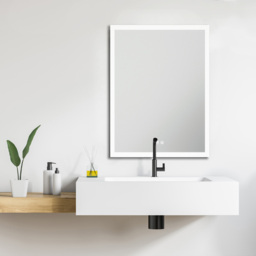 Sorrelis Marlow Tunable LED Mirror 80 x 60cm - Size: 60 x 80 x 2.8cm - Multi - Wilko - thumbnail 3