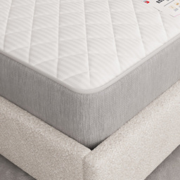 DS Living Ortho Single Bonnell Spring Mattress with Comfort Layers - White - Wilko - thumbnail 4
