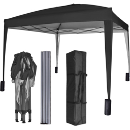 Black Pop Up Outdoor Gazebo 3 x 3m - MCC - Wilko - thumbnail 7