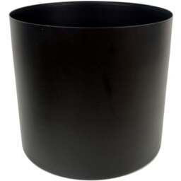 Botanik Black Metal Planter 18 x 20cm - Size: 18 x 20 x 20cm - Wilko - thumbnail 1