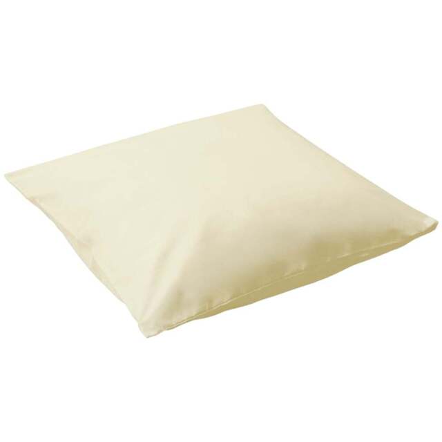 Serene Continental Ivory Pillowcase - Size: 27 x 20cm - Cream - Wilko - image 1