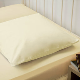 Serene Continental Ivory Pillowcase - Size: 27 x 20cm - Cream - Wilko - thumbnail 3