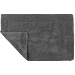 Allure Bath Fashions Elegance Charcoal Grey Reversible Bath Mat 53 x 85cm - Wilko - thumbnail 3