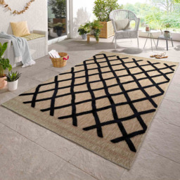 Desire Rugs Harper Black Aztec Rug 160 x 230cm - Wilko - thumbnail 3