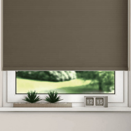 New EdgeBlinds Thermal Blackout Roller Blinds Chocolate 80cm - Size: W 80cm x D 165cm - Brown - New Edge Blinds - Wilko - thumbnail 4