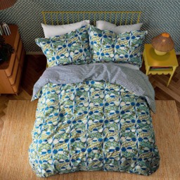 Scion Twist and Turn Super King Size Indigo Duvet Set - Wilko - thumbnail 6