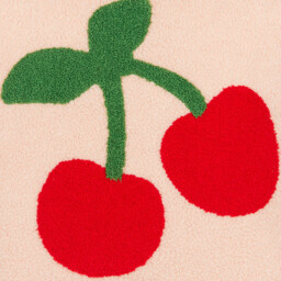 Cherries Tufted Cushion - Multicolour - Wilko - thumbnail 5