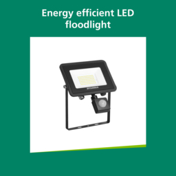 Sylvania SylFlood Black 43W LED Outdoor Floodlight - Size: 5.7 x 15.6 x 20.1cm - Wilko - thumbnail 6