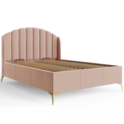 GFW Pettine Double Blush Pink End Lift Ottoman Bed - Wilko - thumbnail 4