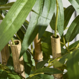 HOMCOM Green Bamboo Tree Artificial Plant in Pot - Size: 15 x 15 x 60cm - Wilko - thumbnail 4