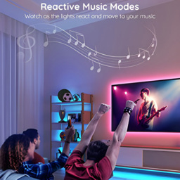 Govee RGB LED Strip Light 5m 2 Pack - Size: 500 x 2 x 0.5cm - Multi - Wilko - thumbnail 6