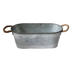 Belle Jardiniere Storage Bucket - Size: 22.3 x 18 x 46 g - Wilko - thumbnail 1