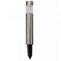 Garden Mile 2 Pack Bollard Solar LED Stake Light - Size: 57 x 20 x 20cm - Silver - Wilko - thumbnail 4