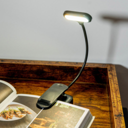 ValueLights Black Clip On Rechargeable Magnetic Table Lamp - Size: 23 x 23 x 10cm - Wilko - thumbnail 3