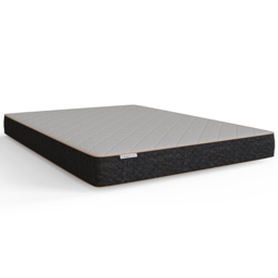 GFW Small Double Grey Faux Leather End Lift Ottoman Bed with Memory Pocket Spring Mattress - Wilko - thumbnail 3