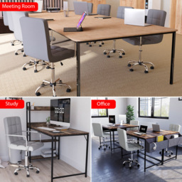 Vida Designs Calbo Grey Office Chair - Wilko - thumbnail 5