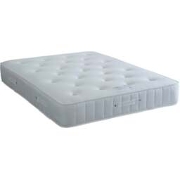 Quartz Super King 1400 Pocket Sprung Memory Foam Mattress - White - Bedmaster - Wilko
