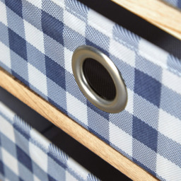 Home Source Weybourne 4 Drawer Fabric Storage Unit - Size: 63 x 30 x 25cm - Brown - Wilko - thumbnail 5