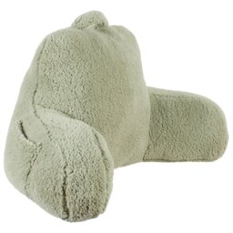 Soft Teddy Fleece Cuddle Cushion - Sage - Divante - Wilko - thumbnail 1