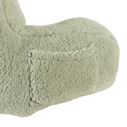 Soft Teddy Fleece Cuddle Cushion - Sage - Divante - Wilko - thumbnail 7