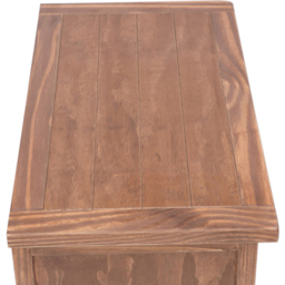 Tirolo 4 Drawer Light Brown Chest of Drawers with Brass Drop Handles - Wilko - thumbnail 7