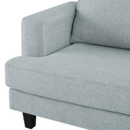 Home Detail Dale 2 Seater Pale Blue Linen Sofa - Wilko - thumbnail 7