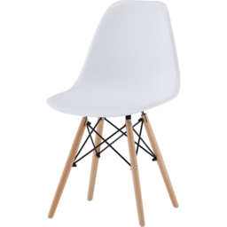 Comfy Living 4 Seater Round Dining Set White - Wilko - thumbnail 4