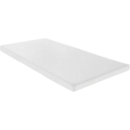 Starlight Beds Small Single Memory Foam Warmer Mattress Topper 3 inch - White - Wilko - thumbnail 1