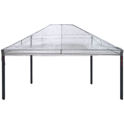 vidaXL 4 x 3m Transparent Single Tier Roof Gazebo Replacement Canopy - n/a - Wilko - thumbnail 4