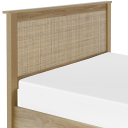 Julian Bowen Padstow Ottoman Double Oak Bed Frame - Brown - Wilko - thumbnail 5