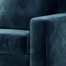 Jay-Be Urban 2 Seater Brushed Twill Burnt Amber Sofa Bed with e-Pocket Mattress - Orange - Wilko - thumbnail 4
