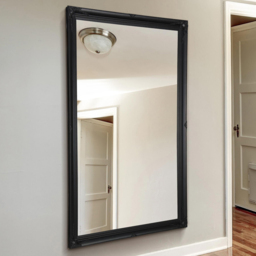 MirrorOutlet Hamilton Black Shabby Chic Wall Mirror 168 x 107cm - Wilko - thumbnail 3