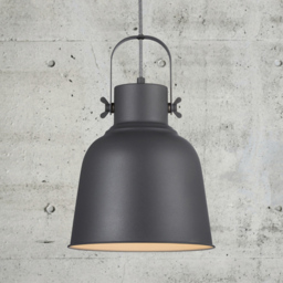 Nordlux Anthracite Pendant Light Shade - Size: 36 x 25 x 25cm - Black - Wilko - thumbnail 3