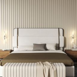 HOMCOM Silver Modern Spiral LED Wall Light 2 Pack - Size: 20 x 40 x 52cm - Wilko - thumbnail 4