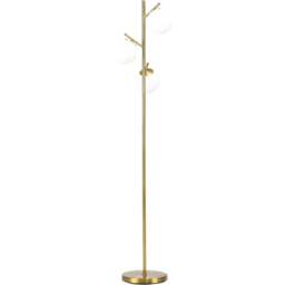 Portland Gold Tone 3 Light Tree Floor Lamp - Size: 27m   x 27 x 169cm - Wilko