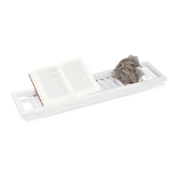 Bamboo Bath Tray White - Size: 4.5 x 70 x 14.6cm - Living and Home - Wilko - thumbnail 5