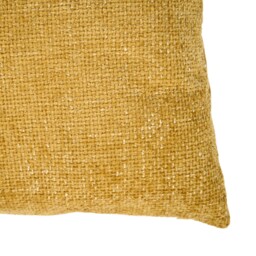 Soft Chenille Boucle Cushion Ochre - Wilko - thumbnail 4