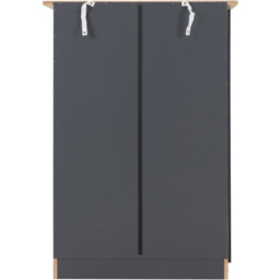 Seconique Portland 4 Drawer Grey and Oak Effect Chest of Drawers - Wilko - thumbnail 7