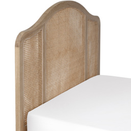 Julian Bowen Fleur Double Rattan Light Oak Bed - Brown - Wilko - thumbnail 6