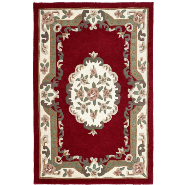 Origins Shensi Wine Rug 150 x 240cm - Red - Origins Rugs - Wilko - image 1