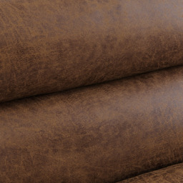 Home Detail Edmonton Double Sleeper Brown Air Leather Sofa Bed - Size: 2 Seater - Wilko - thumbnail 7