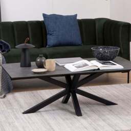 Florence Heaven Black Ceramic Coffee Table - Furniture To Go - Wilko