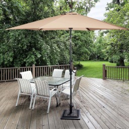 Costway Garden Square Parasol Base 12kg - Size: 61 x 52 x 12cm - Multi - Wilko - thumbnail 6