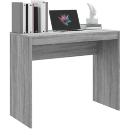 vidaXL Computer Desk Grey Sonoma - Size: 72 x 90 x 40cm - Wilko - thumbnail 4