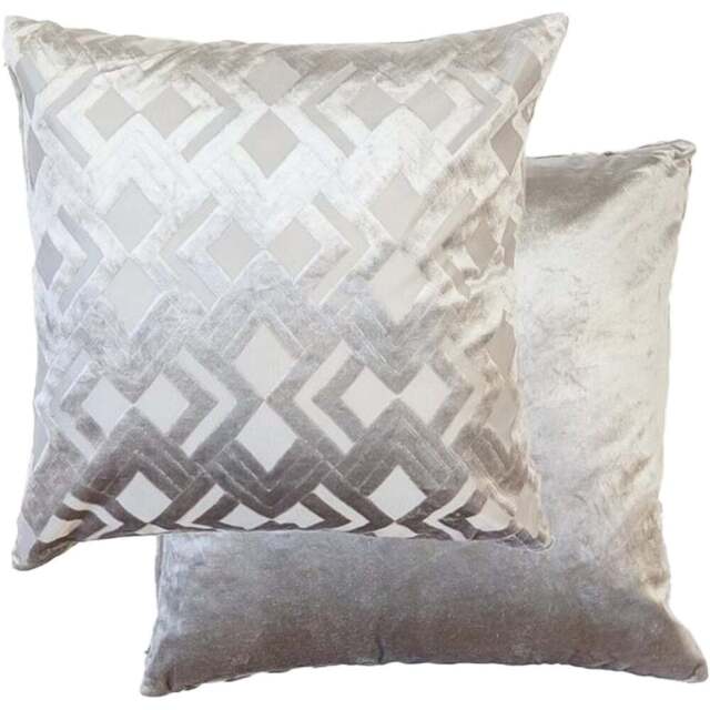 Serene Barcelona Grey Cushion Cover 43 x 43cm - Wilko - image 1