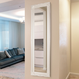 MirrorOutlet Hamilton White Shabby Chic Wall Mirror 167 x 45cm - Wilko - thumbnail 3