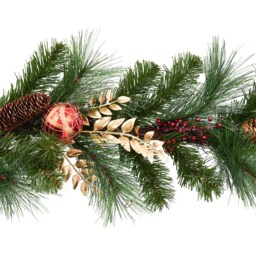 Traditional Red and Gold Bauble Garland - Red and Gold - Wilko - thumbnail 5